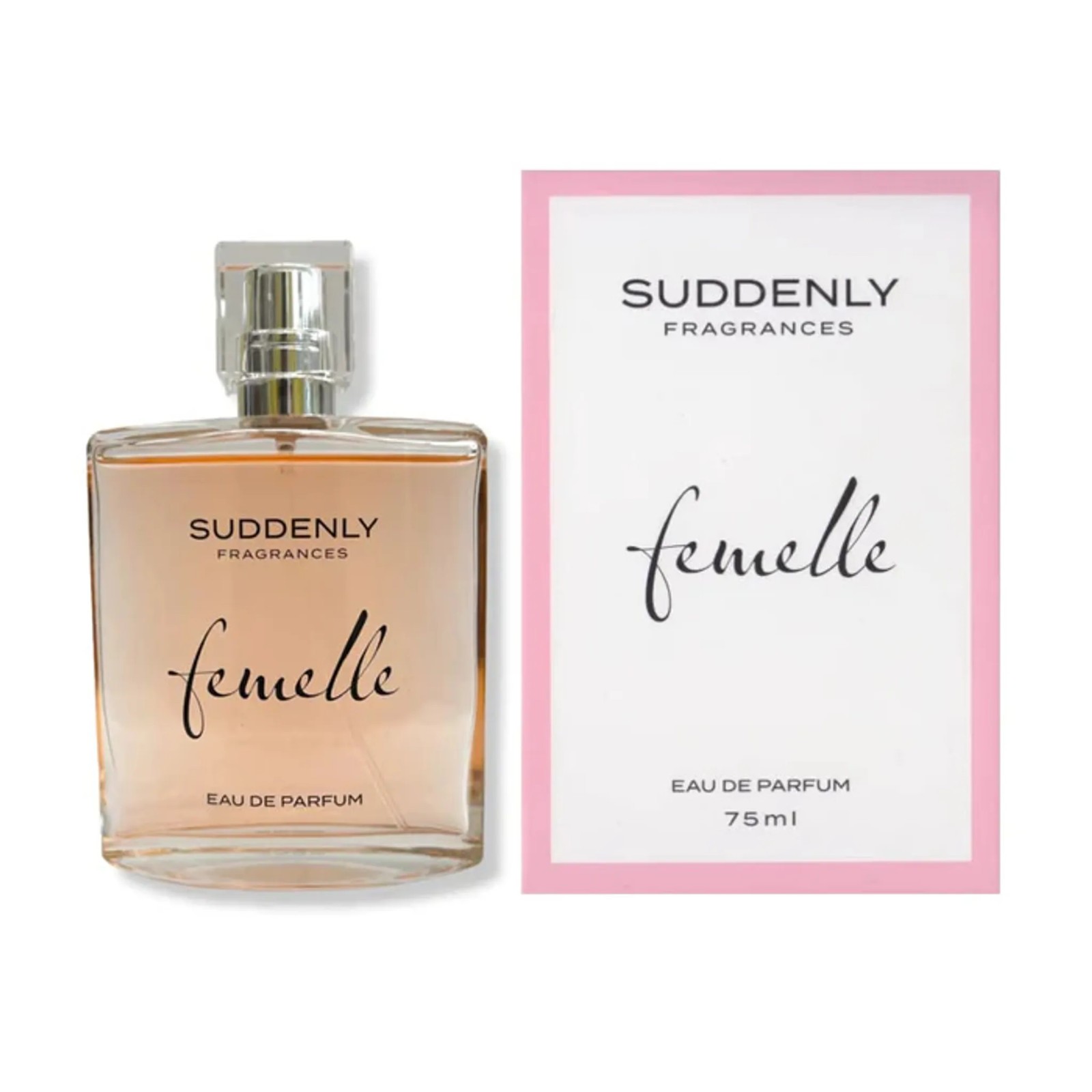 Femelle Suddenly Fragances Eau de Parfum 75 ml Neu/OVP Femelle Suddenly Fragances Eau de Parfum 75 ml Neu/OVP