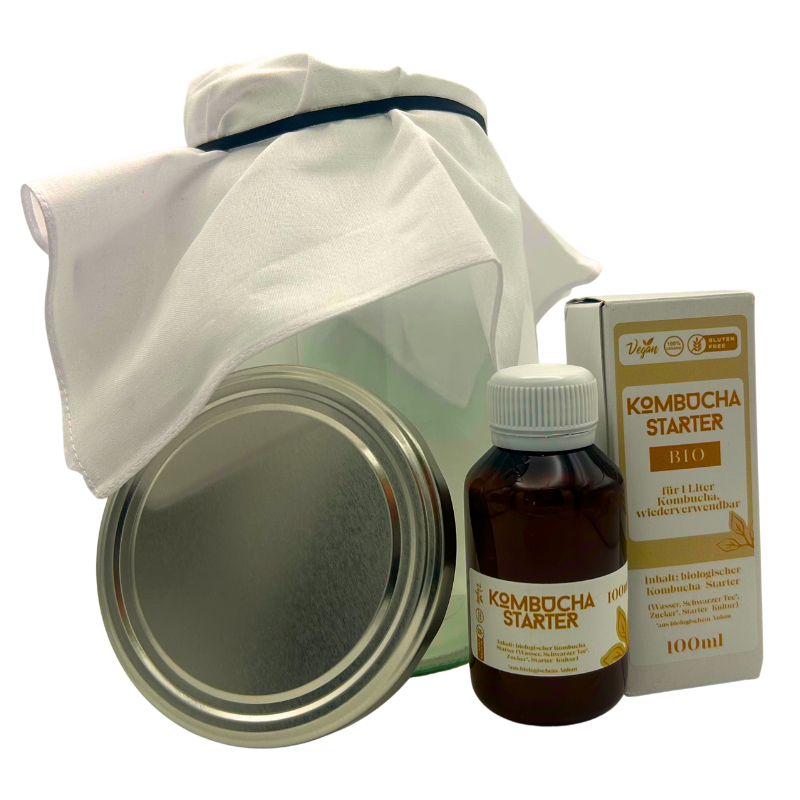 Kombucha Starter Set – dein Start in die Fermentation Kombucha Starter Set – dein Start in die Fermentation