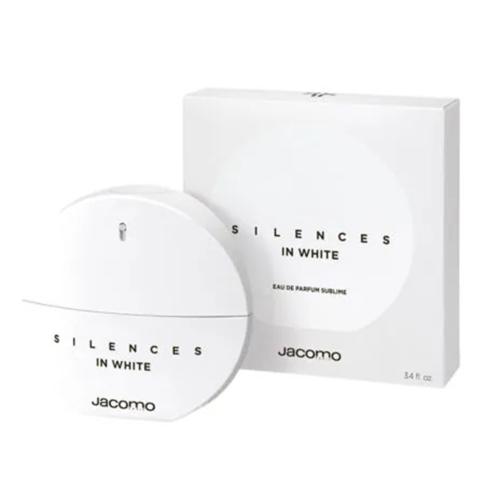 Jacomo SILENCES IN WHITE – Eau de Parfum Spray 100 ml Neu/OVP in Folie