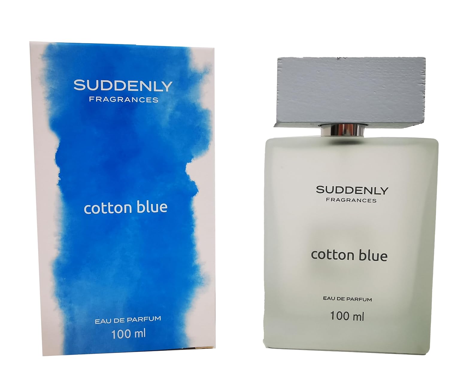 Suddenly Cotton Blue Eau de Parfum Spray 100 ml Neu!