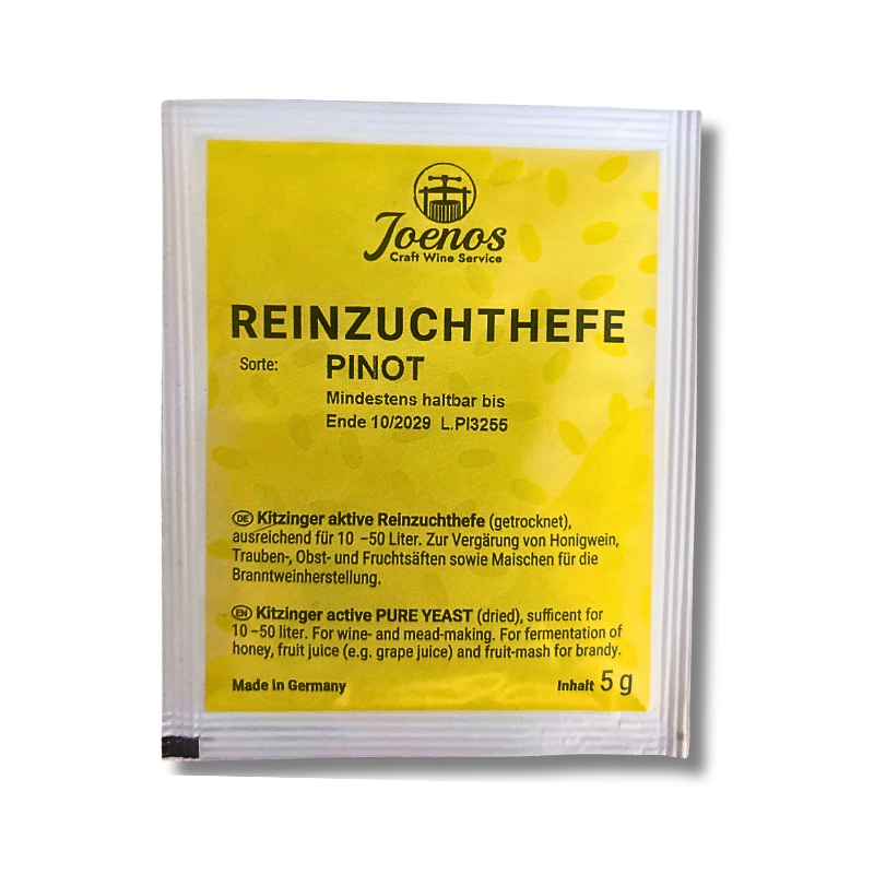 Kitzinger Joenos Pinot Trockenreinzuchthefe Weinhefe - 5 g